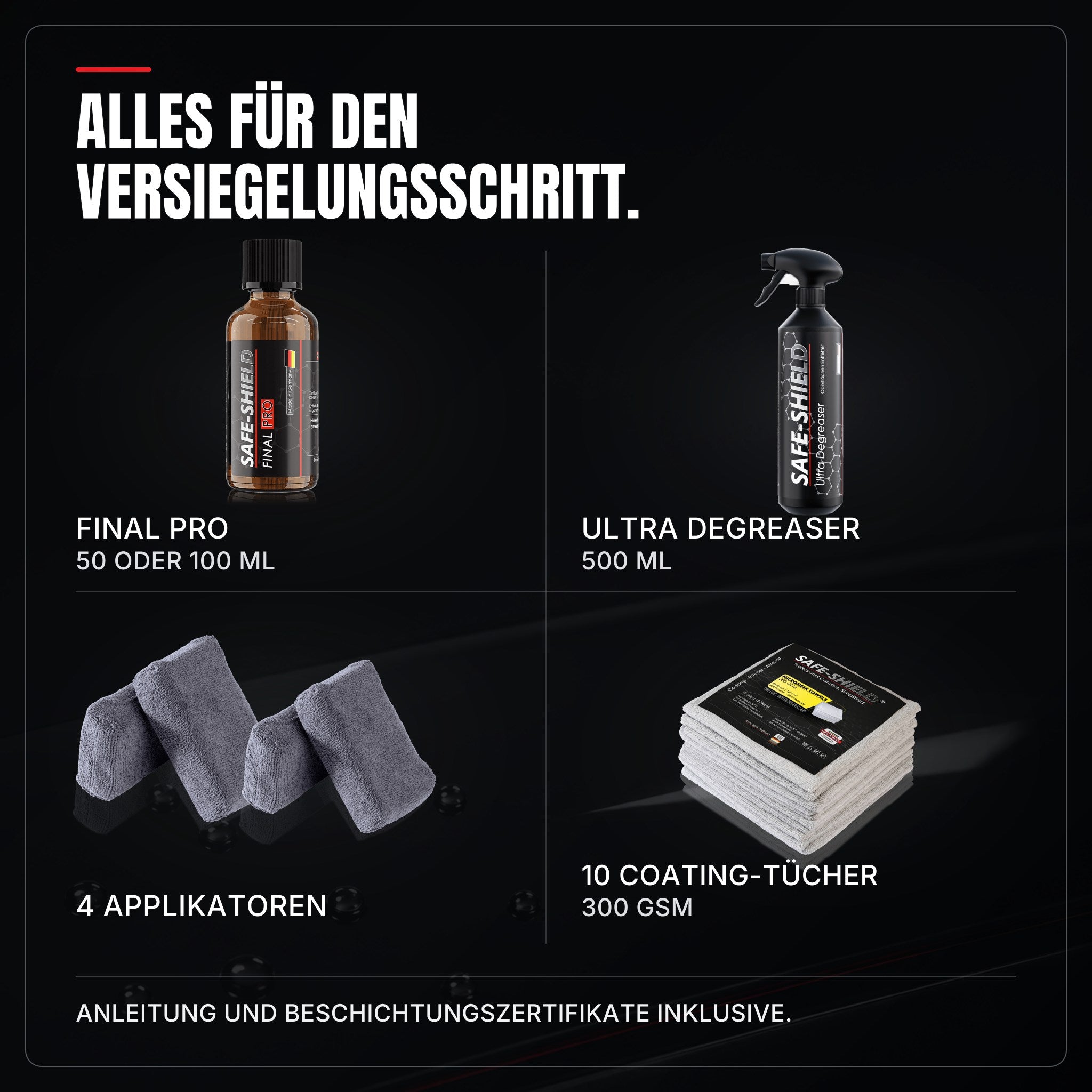 Keramikversiegelung Set Final PRO